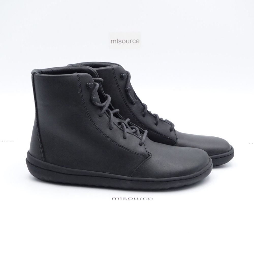NEW Vivobarefoot Gobi Hi IV Barefoot Boots 203076-01 Black - Picture 3 of 8